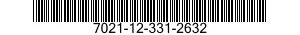 7021-12-331-2632 COMPUTER SUBASSEMBLY 7021123312632 123312632