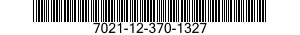 7021-12-370-1327 COMPUTER SUBASSEMBLY 7021123701327 123701327