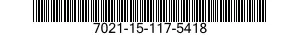 7021-15-117-5418 MICROELABORATORE TE 7021151175418 151175418
