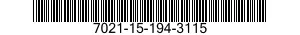 7021-15-194-3115 COMPUTER,DIGITAL 7021151943115 151943115