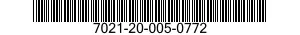7021-20-005-0772 COMPUTER,DIGITAL 7021200050772 200050772