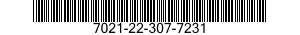 7021-22-307-7231  7021223077231 223077231