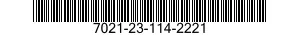 7021-23-114-2221 PROCESSING UNIT 7021231142221 231142221