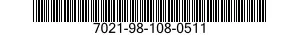 7021-98-108-0511 PRINTED ELECTRONIC 7021981080511 981080511