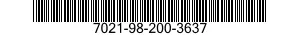 7021-98-200-3637  7021982003637 982003637