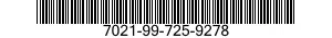 7021-99-725-9278  7021997259278 997259278