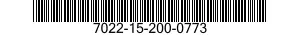 7022-15-200-0773 MASTERIZZATORE 7022152000773 152000773