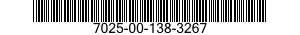 7025-00-138-3267  7025001383267 001383267