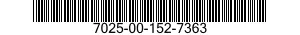 7025-00-152-7363  7025001527363 001527363