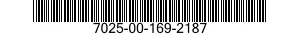 7025-00-169-2187  7025001692187 001692187