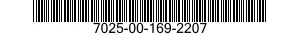 7025-00-169-2207  7025001692207 001692207