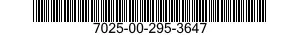 7025-00-295-3647  7025002953647 002953647