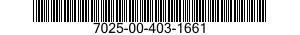 7025-00-403-1661  7025004031661 004031661
