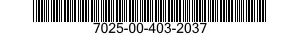 7025-00-403-2037  7025004032037 004032037