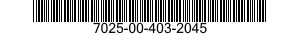 7025-00-403-2045 CORE MEMORY UNIT 7025004032045 004032045
