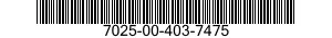 7025-00-403-7475 KEYTOP,KEYBOARD 7025004037475 004037475