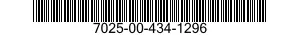 7025-00-434-1296 CONSOLE,INPUT-OUTPUT,DIGITAL COMPUTER 7025004341296 004341296
