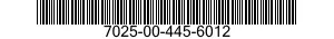 7025-00-445-6012  7025004456012 004456012