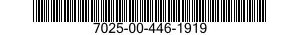 7025-00-446-1919  7025004461919 004461919