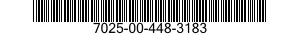 7025-00-448-3183  7025004483183 004483183