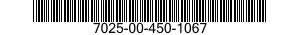 7025-00-450-1067  7025004501067 004501067