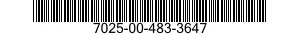7025-00-483-3647  7025004833647 004833647