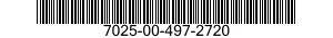 7025-00-497-2720  7025004972720 004972720