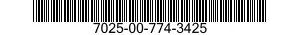 7025-00-774-3425  7025007743425 007743425