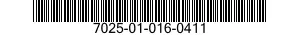 7025-01-016-0411 CORE MEMORY UNIT 7025010160411 010160411