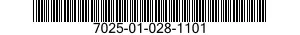 7025-01-028-1101 TERMINAL,DATA,INTERACTIVE 7025010281101 010281101