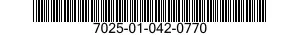 7025-01-042-0770 DISK,MEMORYUNIT 7025010420770 010420770