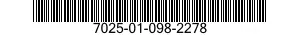 7025-01-098-2278 CENTRALPROCESS 7025010982278 010982278