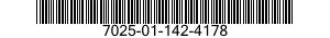 7025-01-142-4178 CORE MEMORY UNIT 7025011424178 011424178