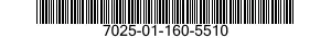 7025-01-160-5510 KEYBOARD,DATA ENTRY 7025011605510 011605510