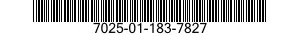 7025-01-183-7827 PRINTER 7025011837827 011837827