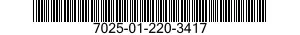 7025-01-220-3417  7025012203417 012203417