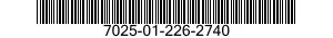 7025-01-226-2740 PRINTER,AUTOMATIC DATA PROCESSING 7025012262740 012262740