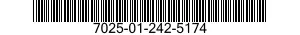 7025-01-242-5174 PRINTER SUBASSEMBLY 7025012425174 012425174