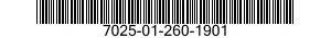 7025-01-260-1901 PRINTER,AUTOMATIC DATA PROCESSING 7025012601901 012601901