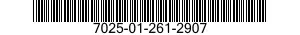 7025-01-261-2907  7025012612907 012612907