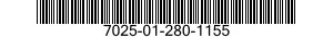 7025-01-280-1155 CARTRIDGE,FONT 7025012801155 012801155