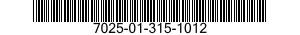 7025-01-315-1012 PRINTER,AUTOMATIC DATA PROCESSING 7025013151012 013151012