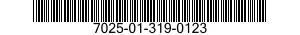7025-01-319-0123 PROCESSOR-VERIFIER,COMPUTER 7025013190123 013190123