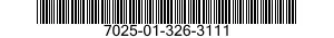 7025-01-326-3111 TRANSPORT,MAGNETIC TAPE 7025013263111 013263111