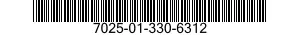 7025-01-330-6312 PRINT HEAD,AUTOMATIC DATA PROCESSING 7025013306312 013306312