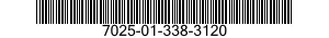 7025-01-338-3120 TRACTOR,PRINTER 7025013383120 013383120