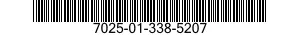 7025-01-338-5207 DISPLAY UNIT 7025013385207 013385207