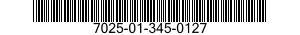 7025-01-345-0127 OPTICAL READER,DATA ENTRY 7025013450127 013450127