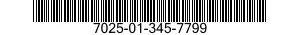 7025-01-345-7799 PRINTER,AUTOMATIC DATA PROCESSING 7025013457799 013457799