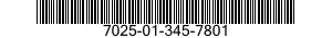 7025-01-345-7801 PRINTER,AUTOMATIC DATA PROCESSING 7025013457801 013457801